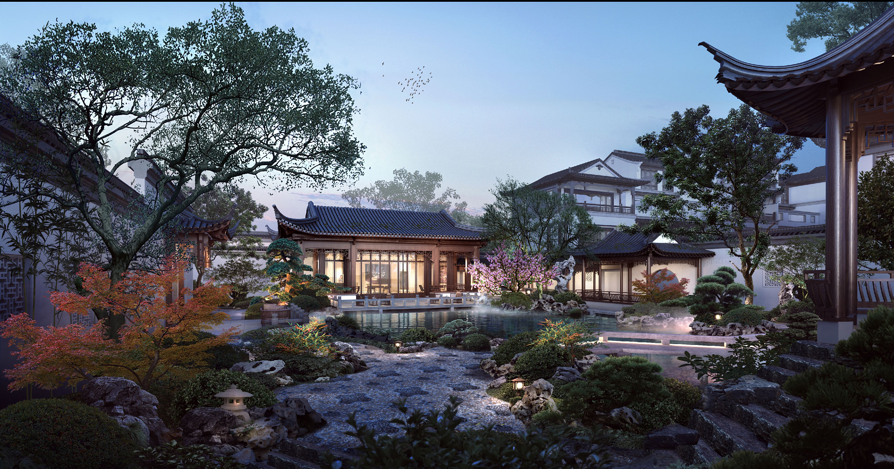 徐州中式庭院